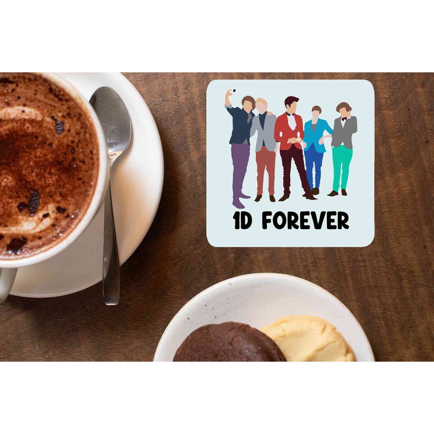 one direction 1d forever coasters wooden table cups indian music band buy online india the banyan tee tbt men women girls boys unisex
