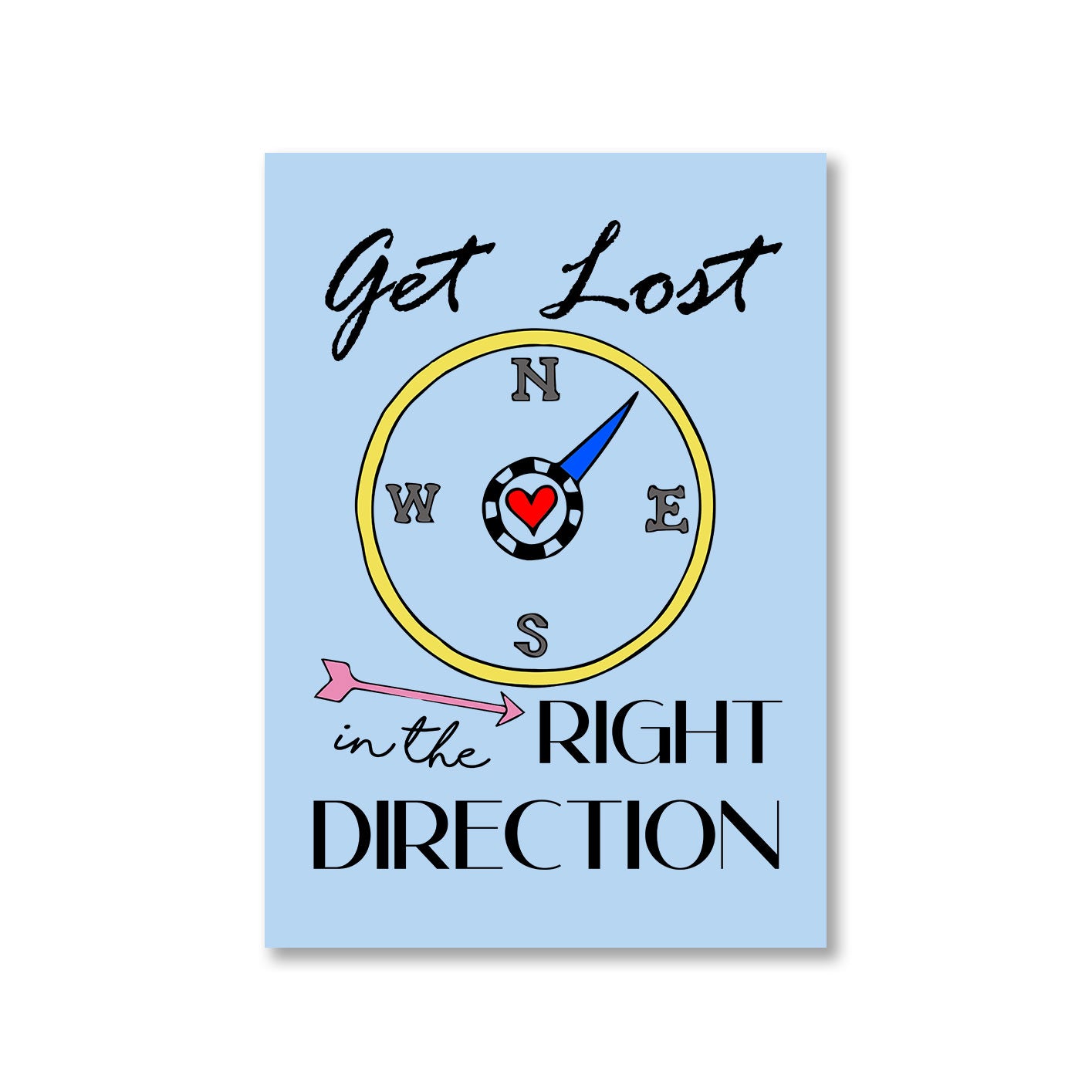one direction right direction poster wall art buy online india the banyan tee tbt a4