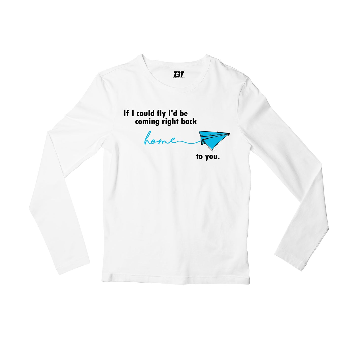 one direction if i could fly full sleeves long sleeves music band buy online india the banyan tee tbt men women girls boys unisex white