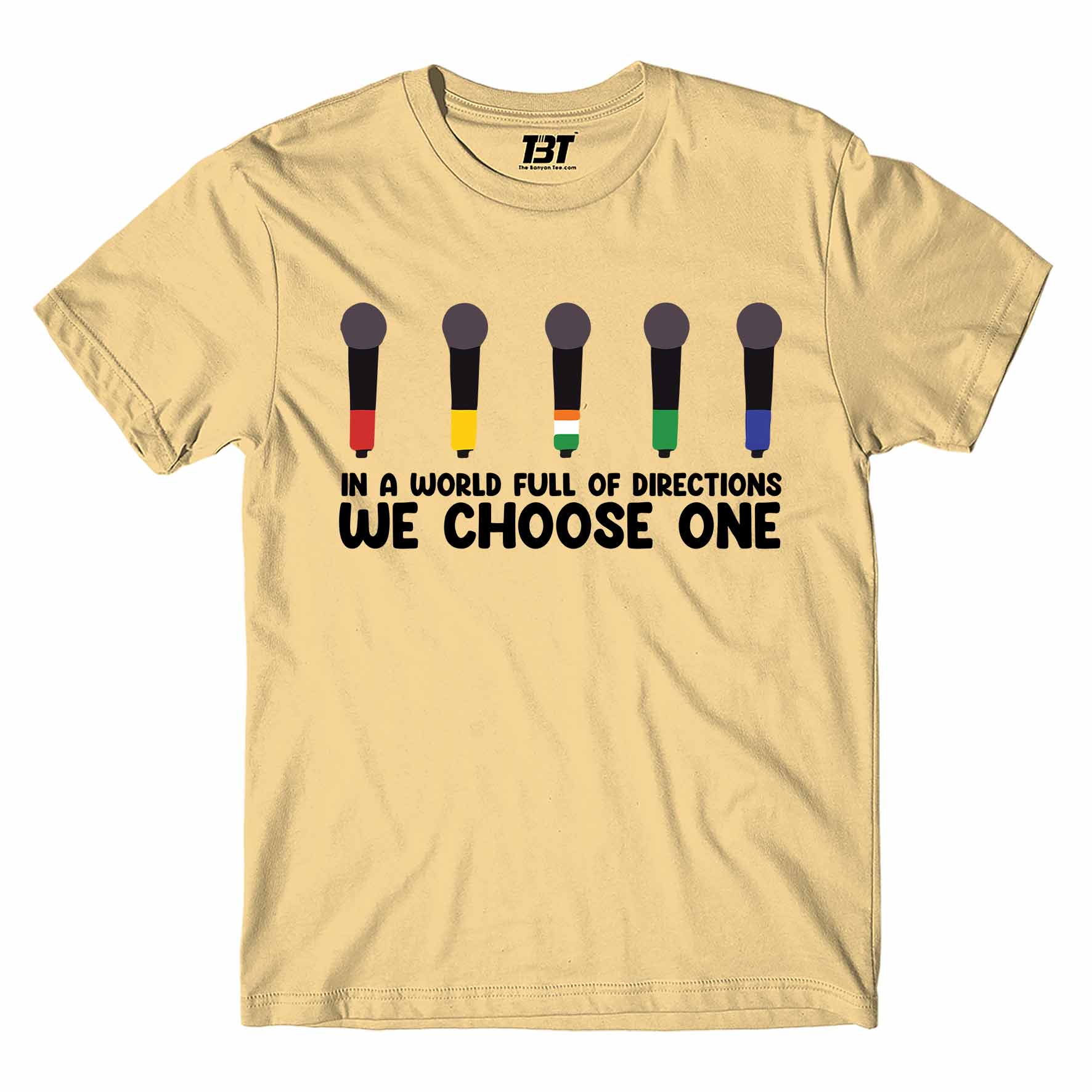 One Direction T shirt We Choose One 100% Cotton Soft Comfy