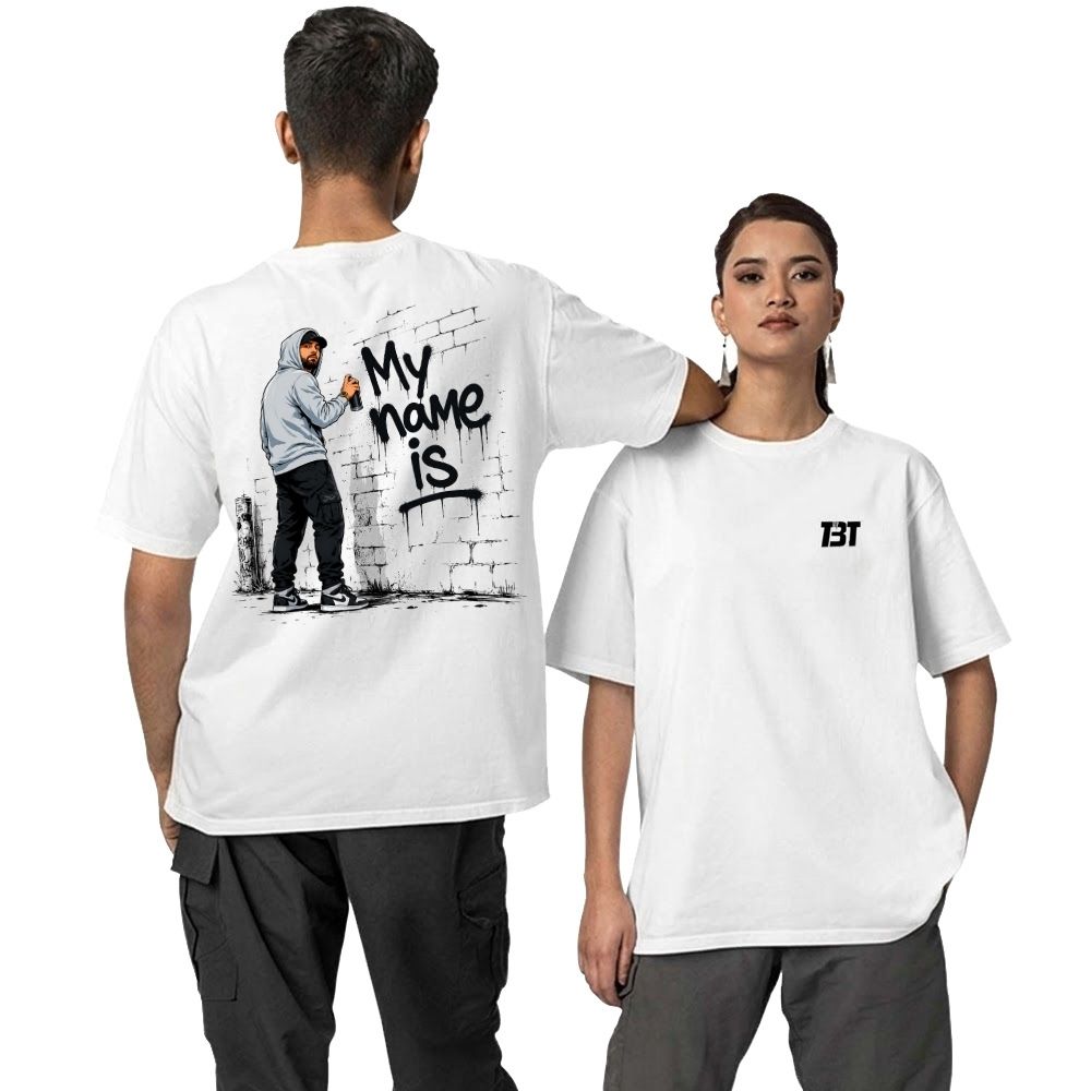 Oversized T shirt - My Name Is