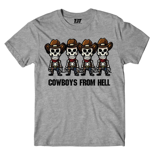 pantera cowboys from hell toon t-shirt music band buy online india the banyan tee tbt men women girls boys unisex gray