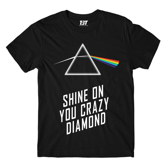 Shine On You Crazy Diamond Pink Floyd T-shirt The Banyan Tee TBT sports mens india full meesho women boys flipkart