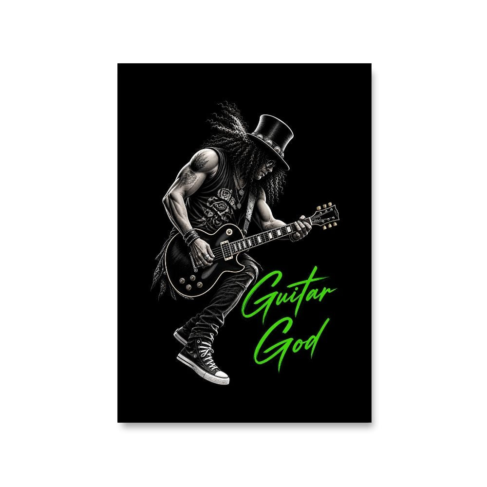 guns n' roses guitar god poster wall art buy online india the banyan tee tbt 8 x 10