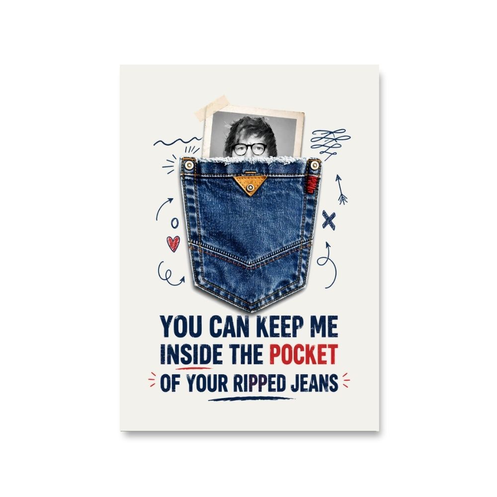 ed sheeran you can keep me poster wall art buy online india the banyan tee tbt 8 x 10