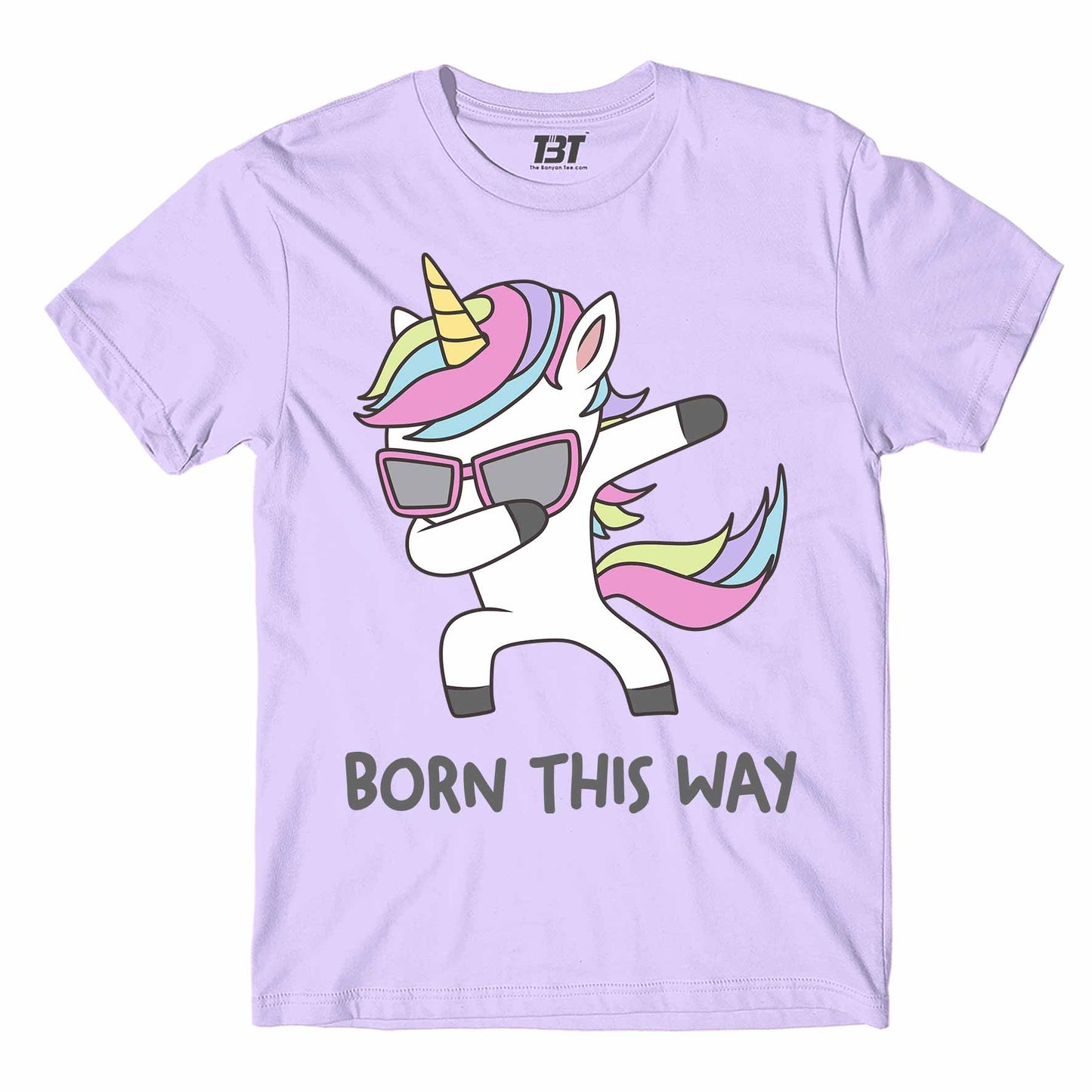 pride born this way t-shirt printed graphic stylish buy online india the banyan tee tbt men women girls boys unisex baby pink - lgbtqia+