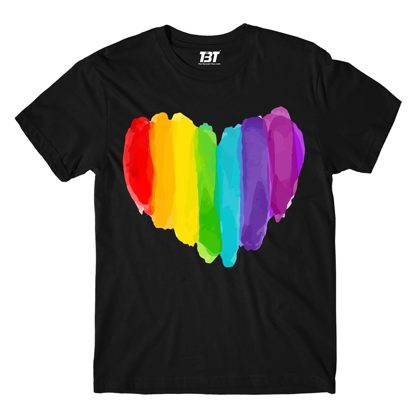 Pride T shirt - Rainbow Heart