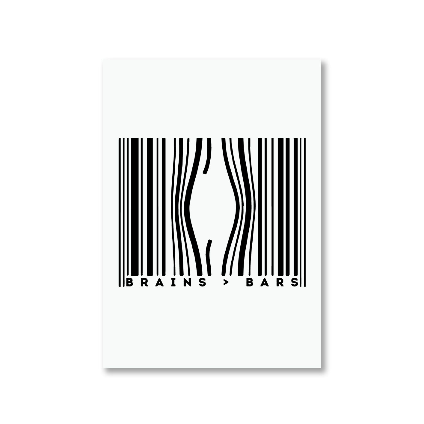 prison break brains above bars poster wall art buy online india the banyan tee tbt a4