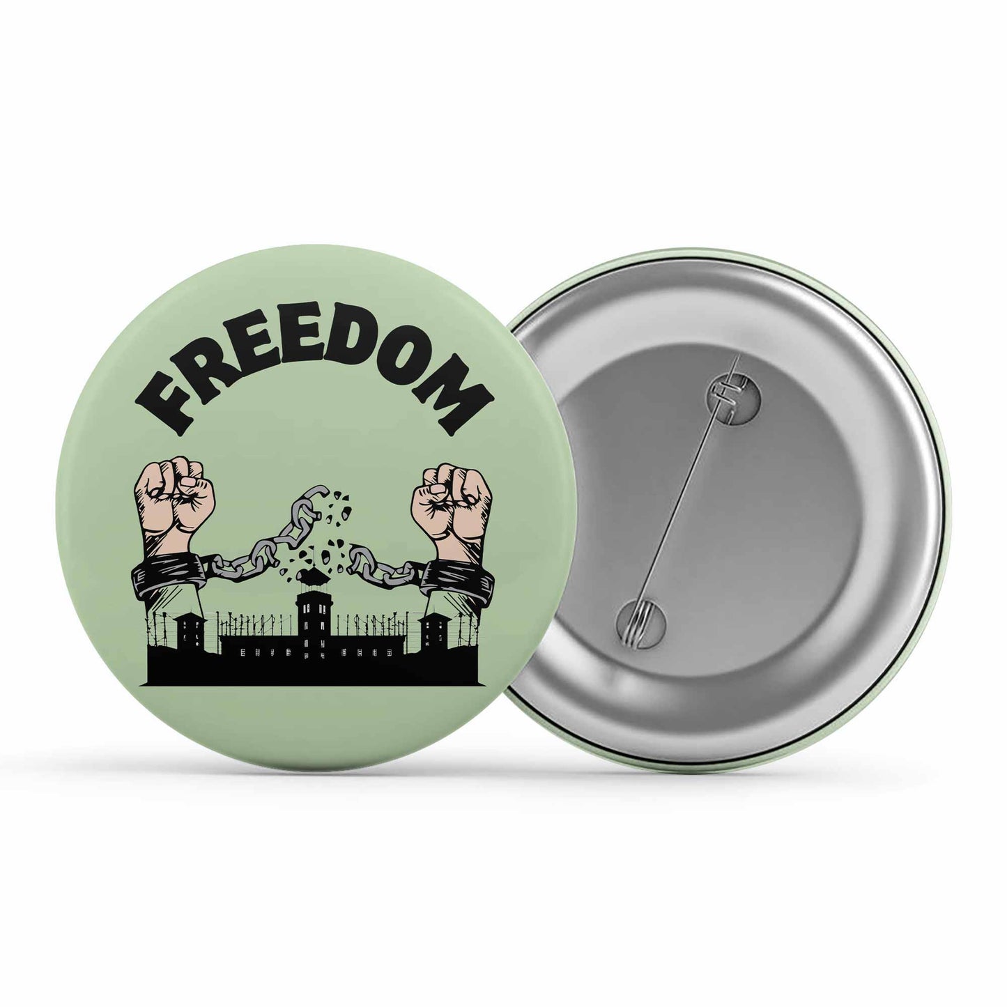 prison break freedom badge pin button tv & movies buy online india the banyan tee tbt men women girls boys unisex