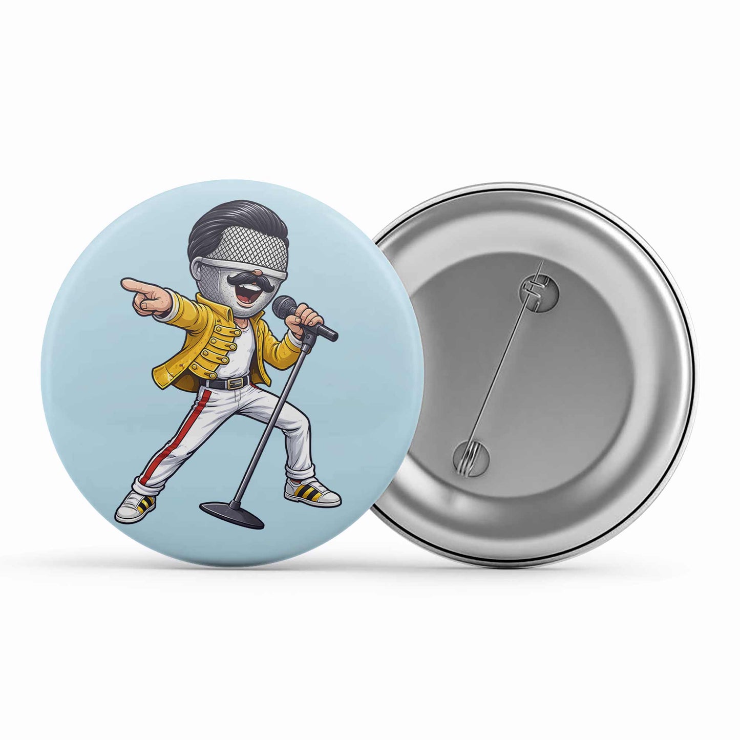 queen mic mercury badge pin button music band buy online india the banyan tee tbt men women girls boys unisex