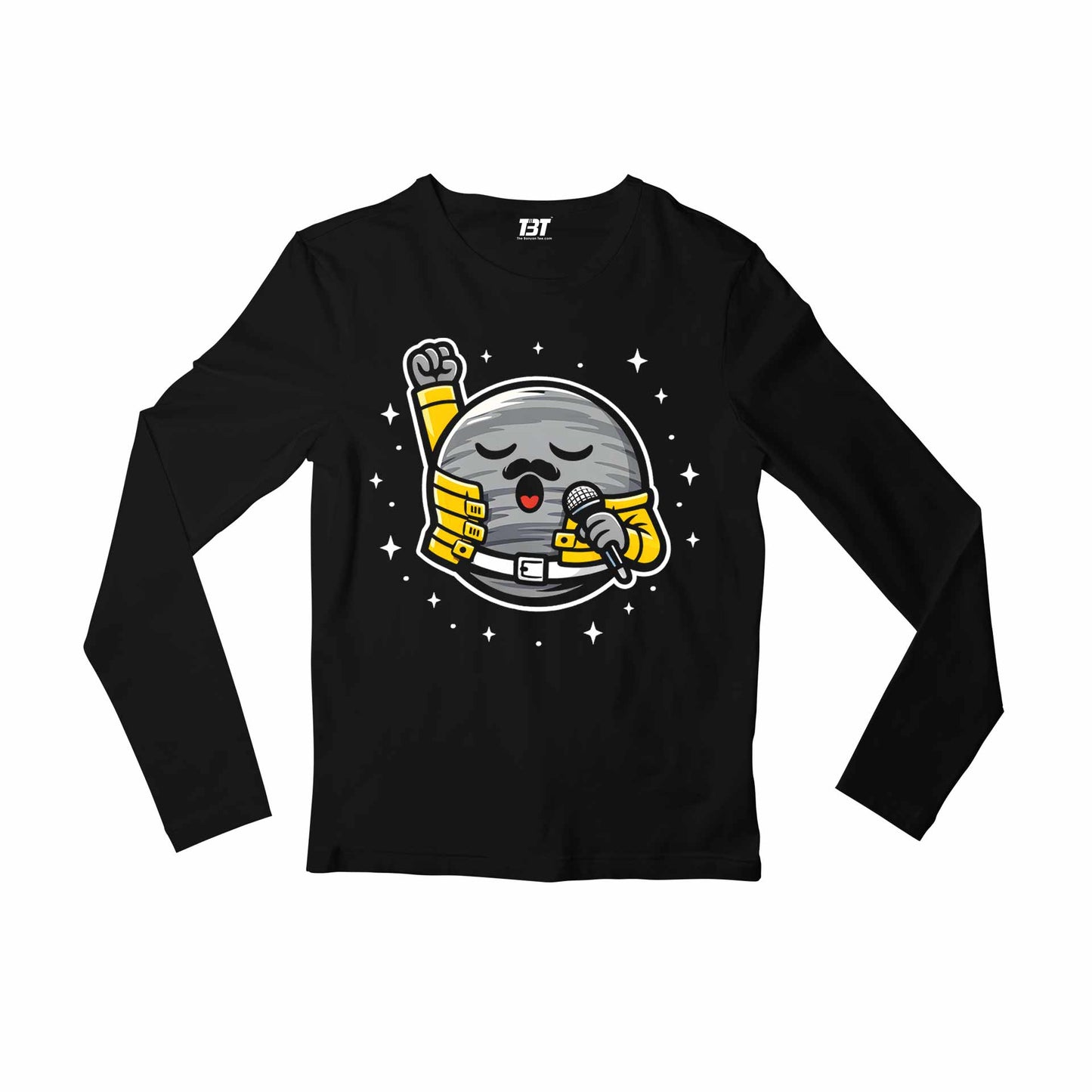 queen mercury live full sleeves long sleeves music band buy online india the banyan tee tbt men women girls boys unisex black