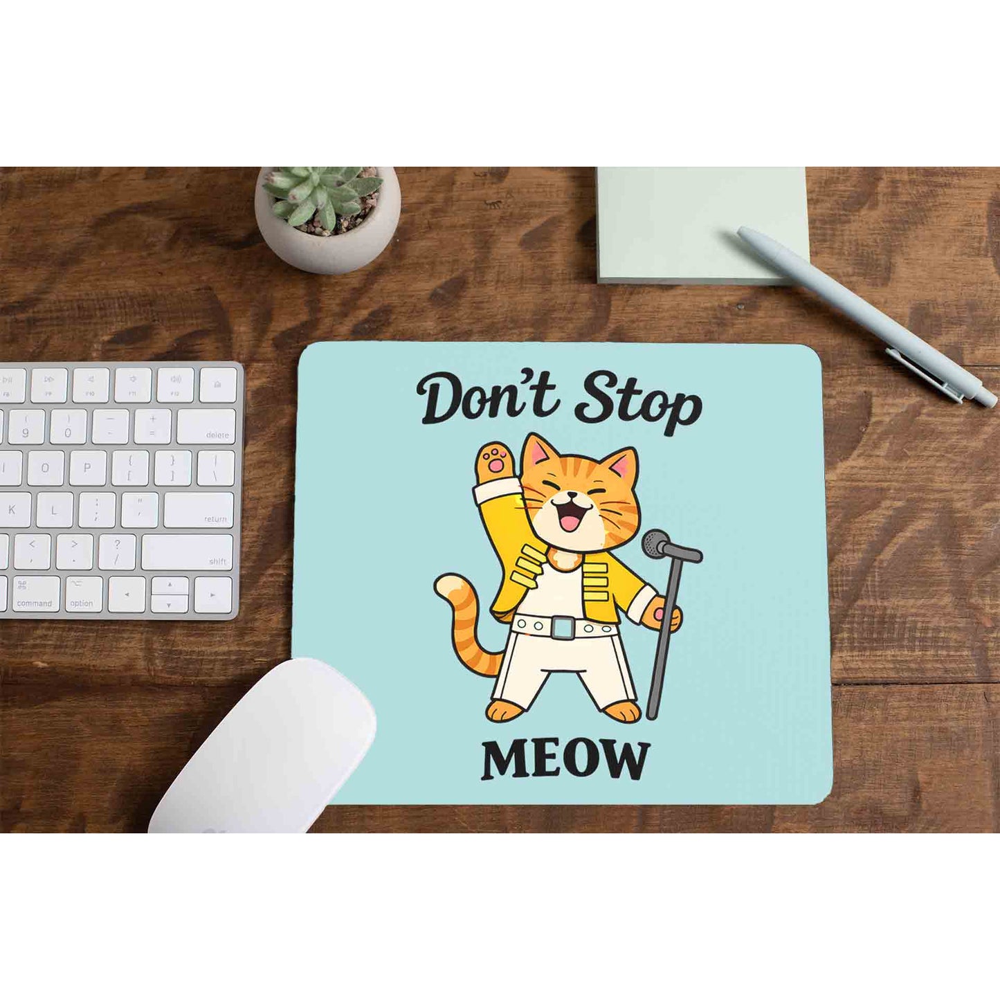 queen don't stop meow mousepad logitech large anime music band buy online india the banyan tee tbt men women girls boys unisex