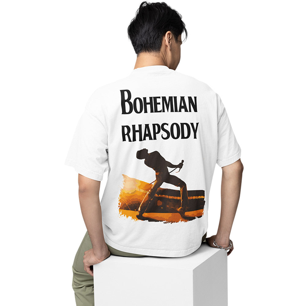 Buy Queen Oversized T shirt Bohemian Rhapsody – The Banyan Tee