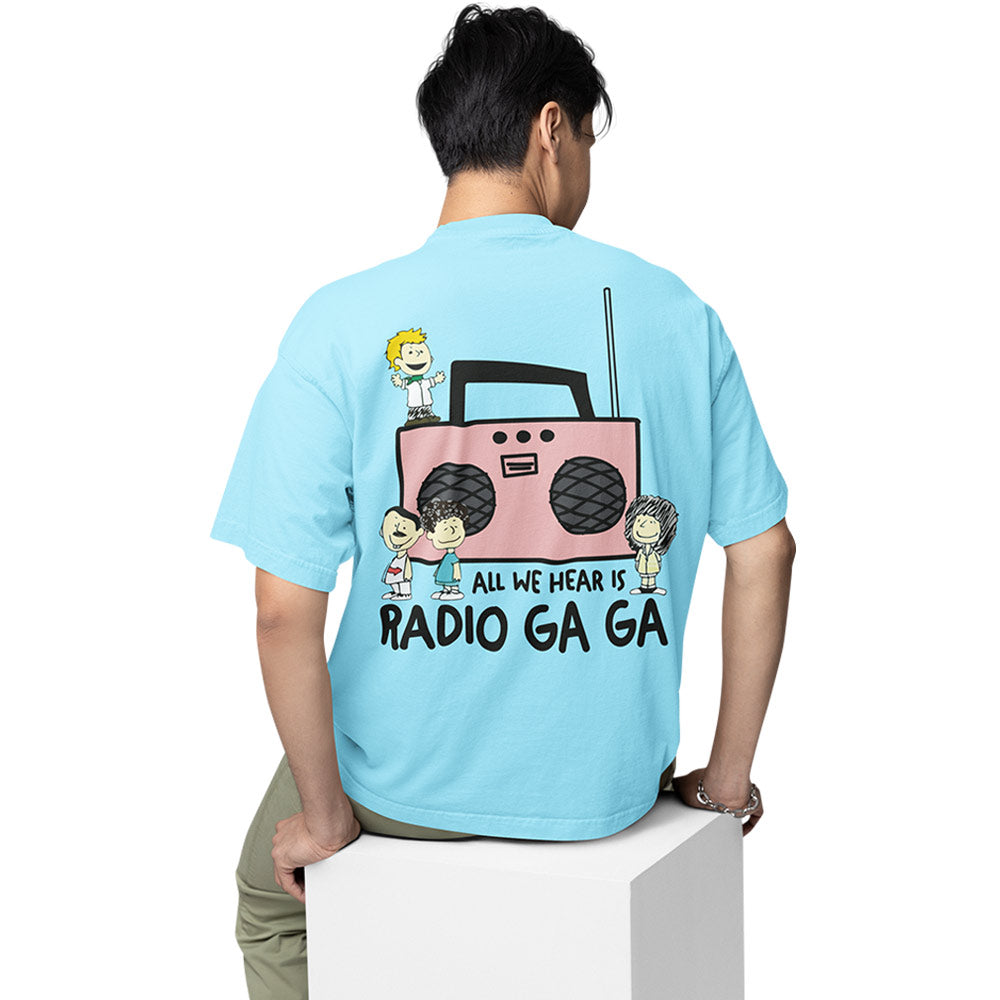 Buy Queen Oversized T shirt Radio Ga Ga - Main Image
