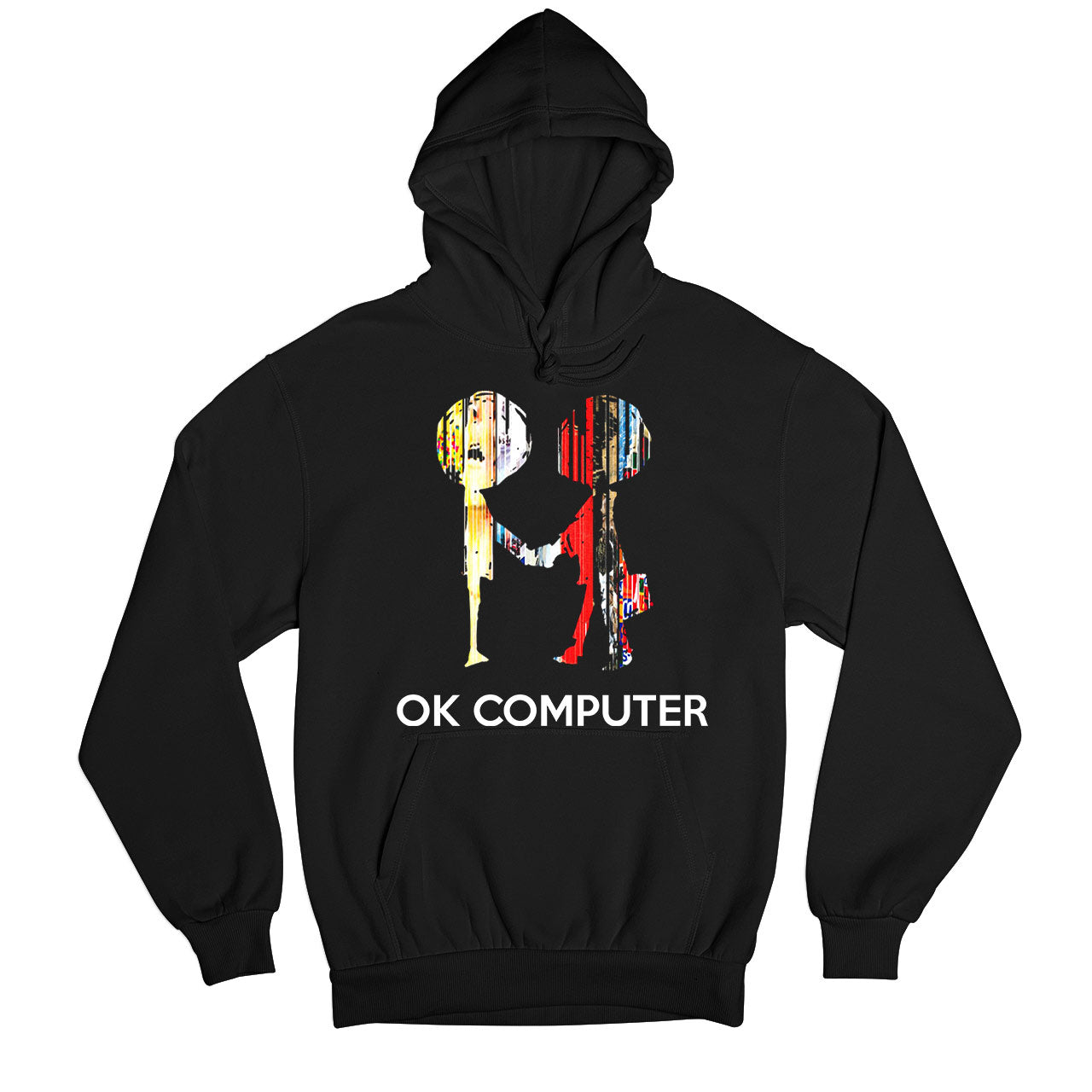 radiohead ok computer hoodie hooded sweatshirt winterwear music band buy online india the banyan tee tbt men women girls boys unisex black