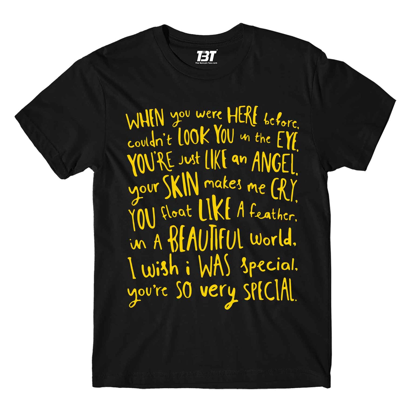 radiohead creep t-shirt music band buy online india the banyan tee tbt men women girls boys unisex black