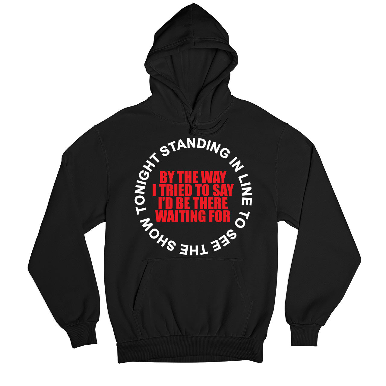 red hot chili peppers by the way hoodie hooded sweatshirt winterwear music band buy online india the banyan tee tbt men women girls boys unisex black