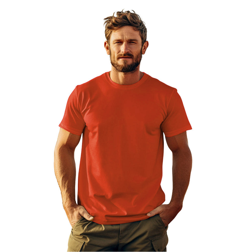 Brick Red T shirt Premium Cotton 50 OFF 🤑 – The Banyan Tee