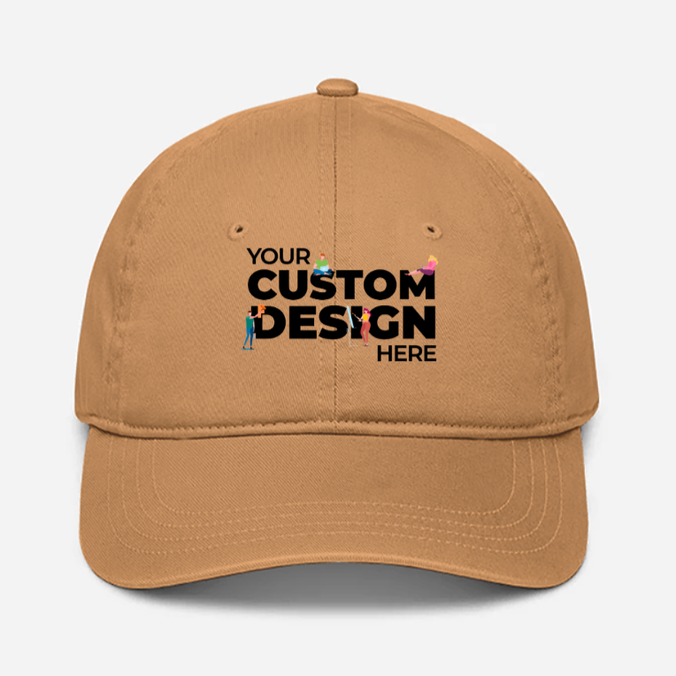 Khakhi Customisable Cap by TBT Custom