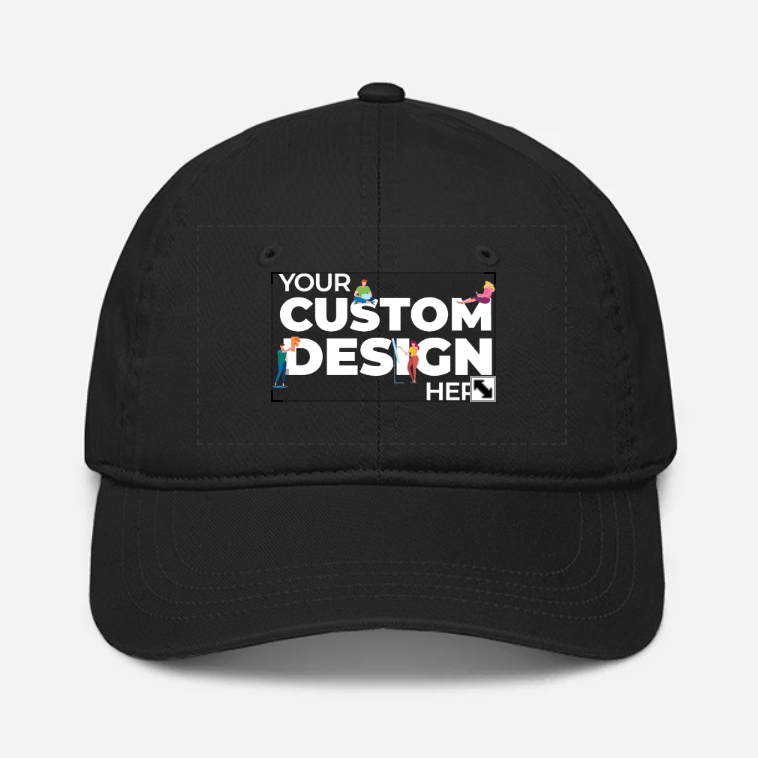 Black Customisable Cap by TBT Custom