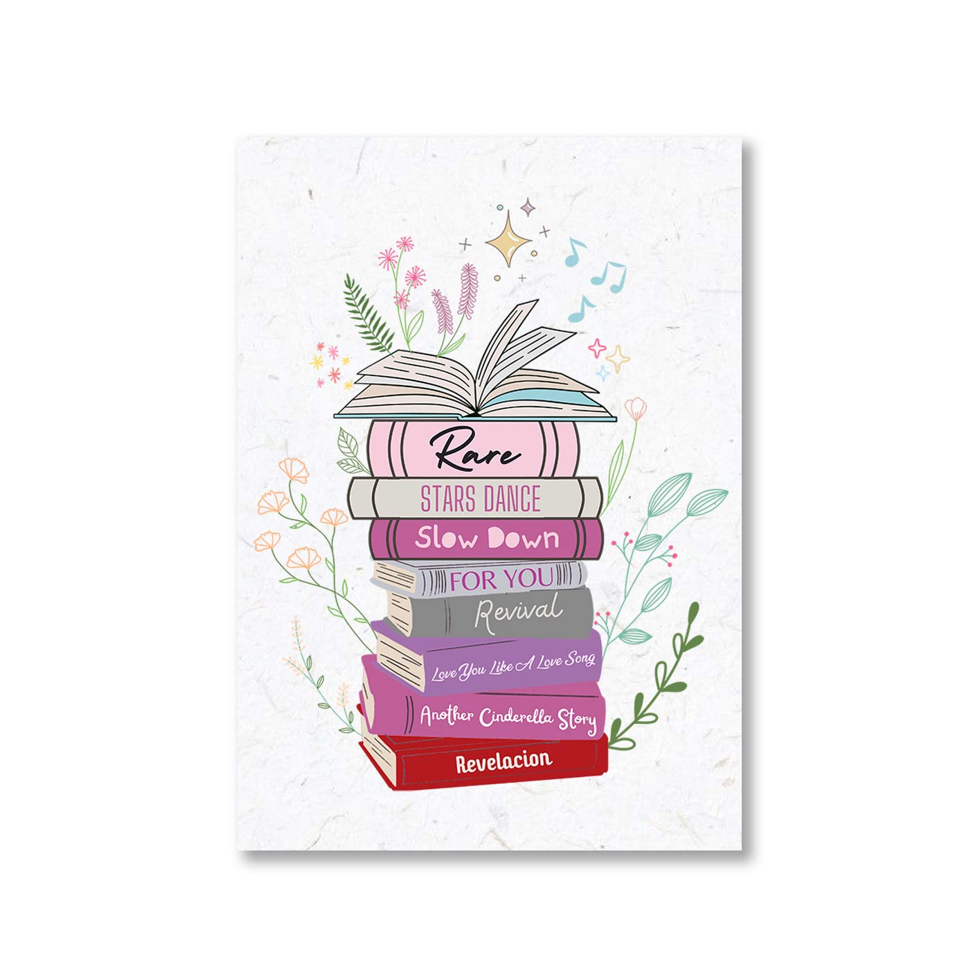 selena gomez selena's songbooks poster wall art buy online india the banyan tee tbt a4