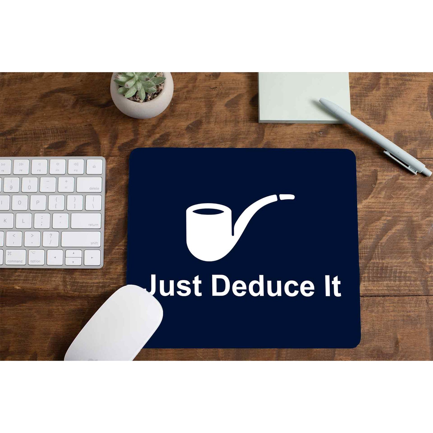 Sherlock Mousepad - Just Deduce It The Banyan Tee TBT