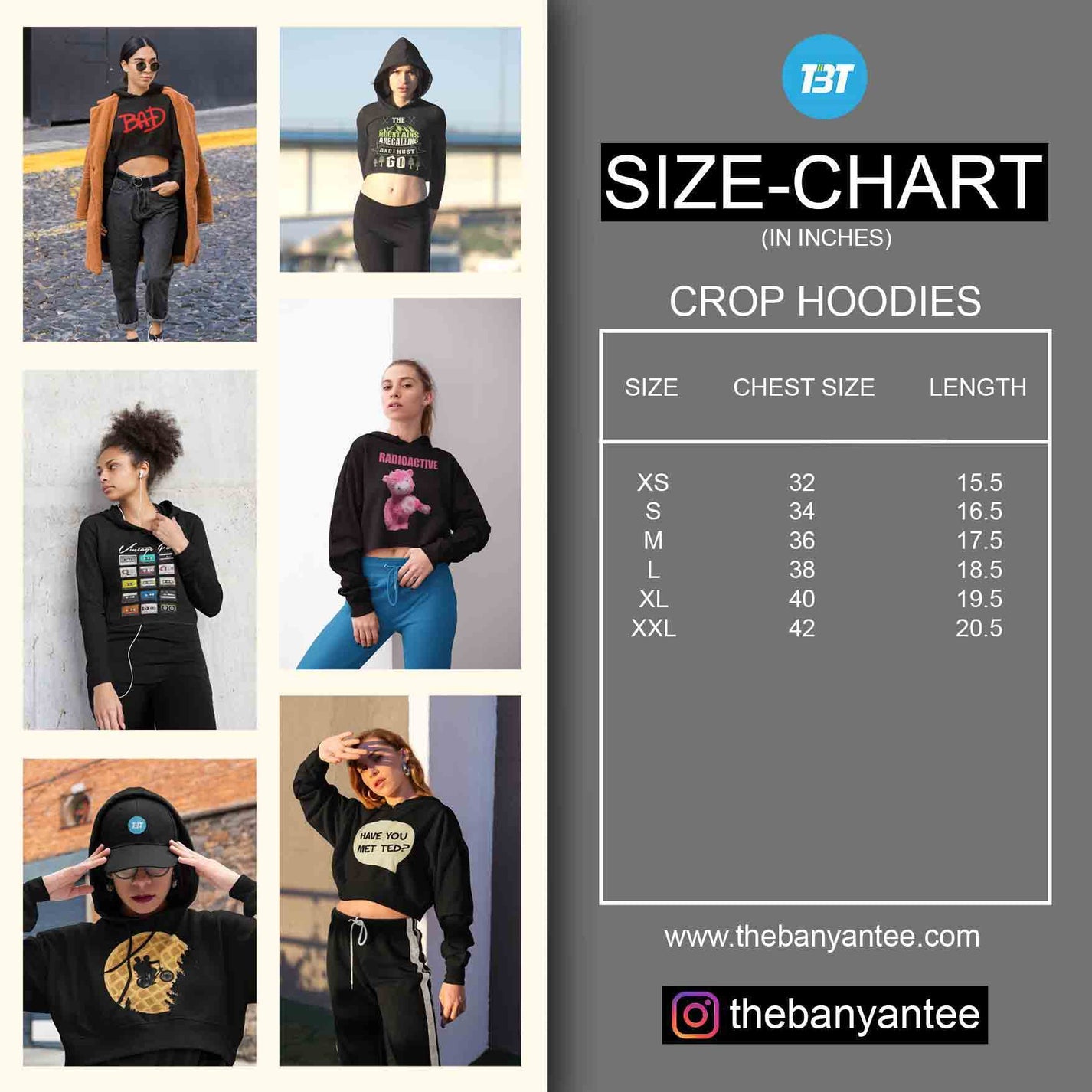 Kitanu Crop Hoodie - IDFAT