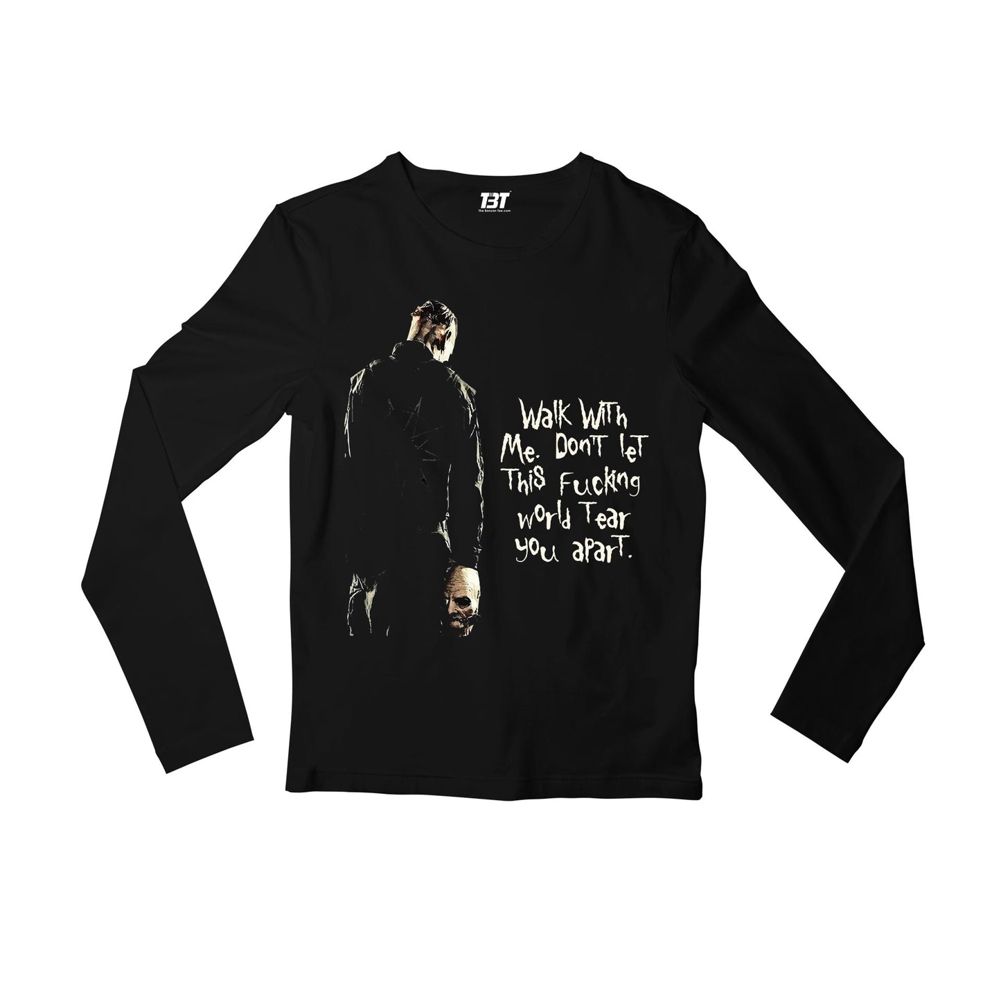 slipknot xix full sleeves long sleeves music band buy online india the banyan tee tbt men women girls boys unisex black