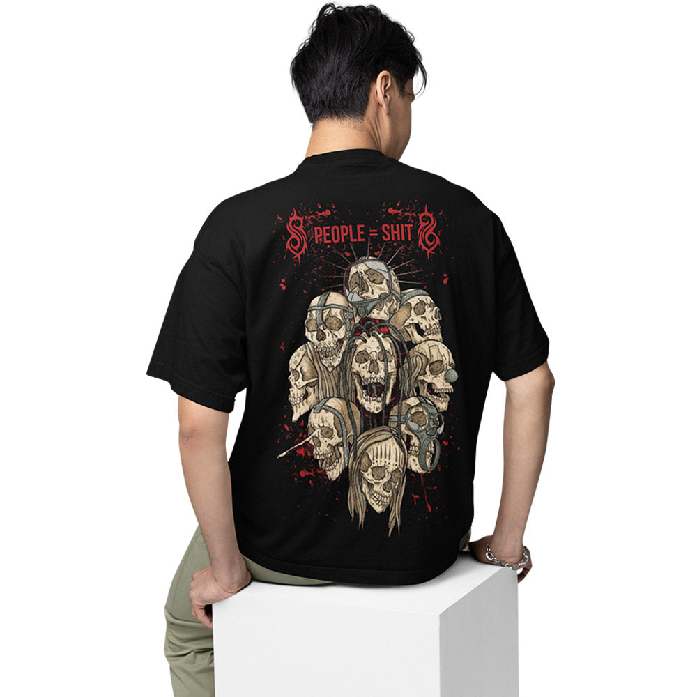 Buy Slipknot Oversized T shirt - People Equal To Shit – The Banyan Tee
