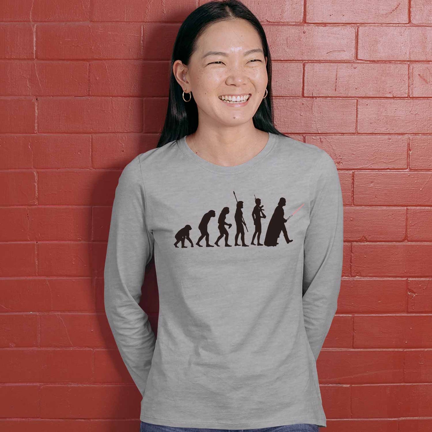 star wars the darth evolution full sleeves long sleeves tv & movies buy online india the banyan tee tbt men women girls boys unisex gray