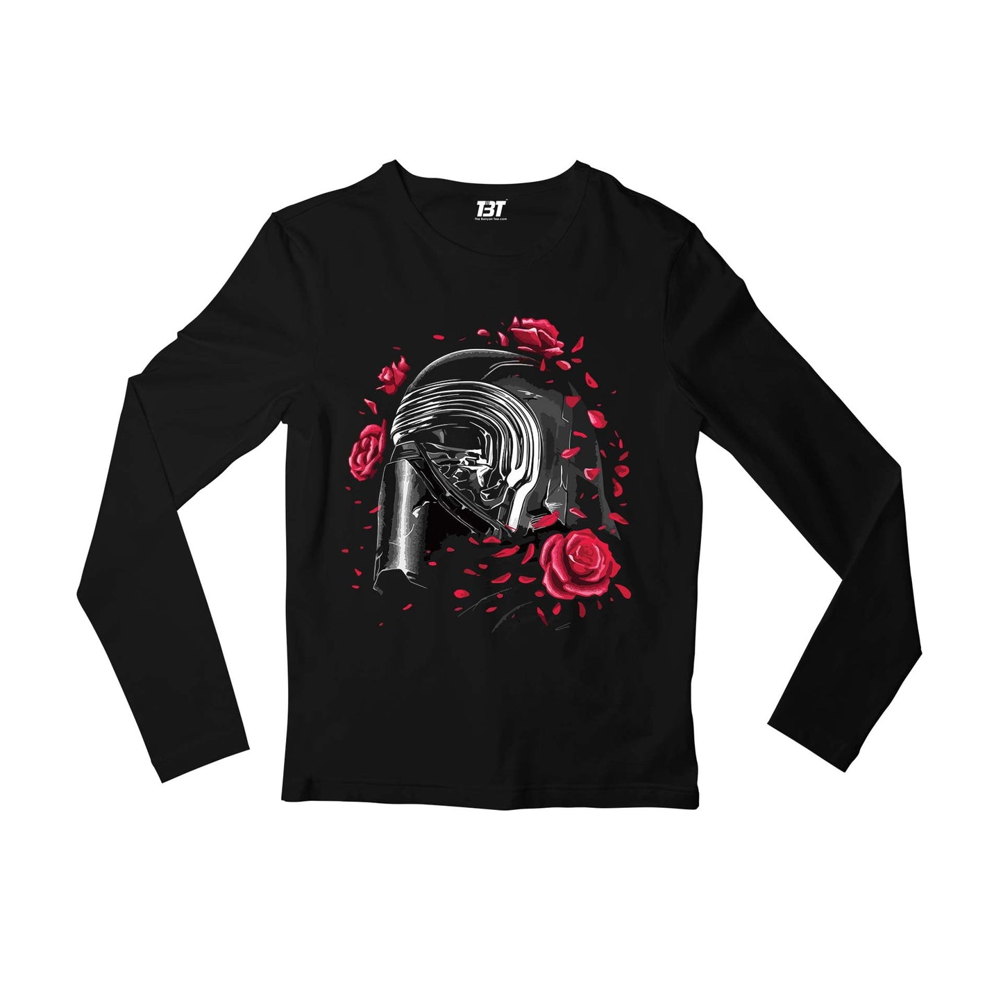 star wars kylo ren full sleeves long sleeves tv & movies buy online india the banyan tee tbt men women girls boys unisex black
