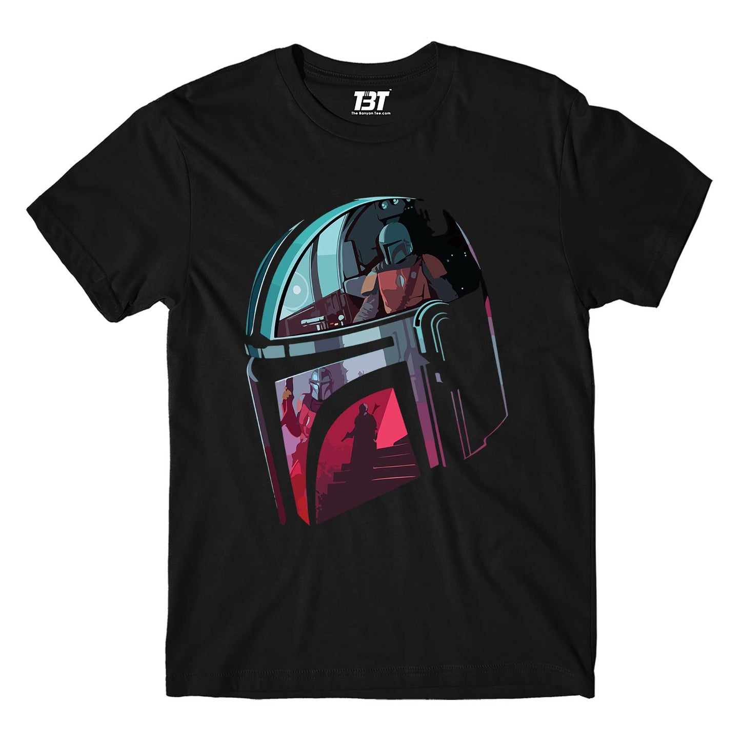 star wars mandalorian t-shirt tv & movies buy online india the banyan tee tbt men women girls boys unisex black