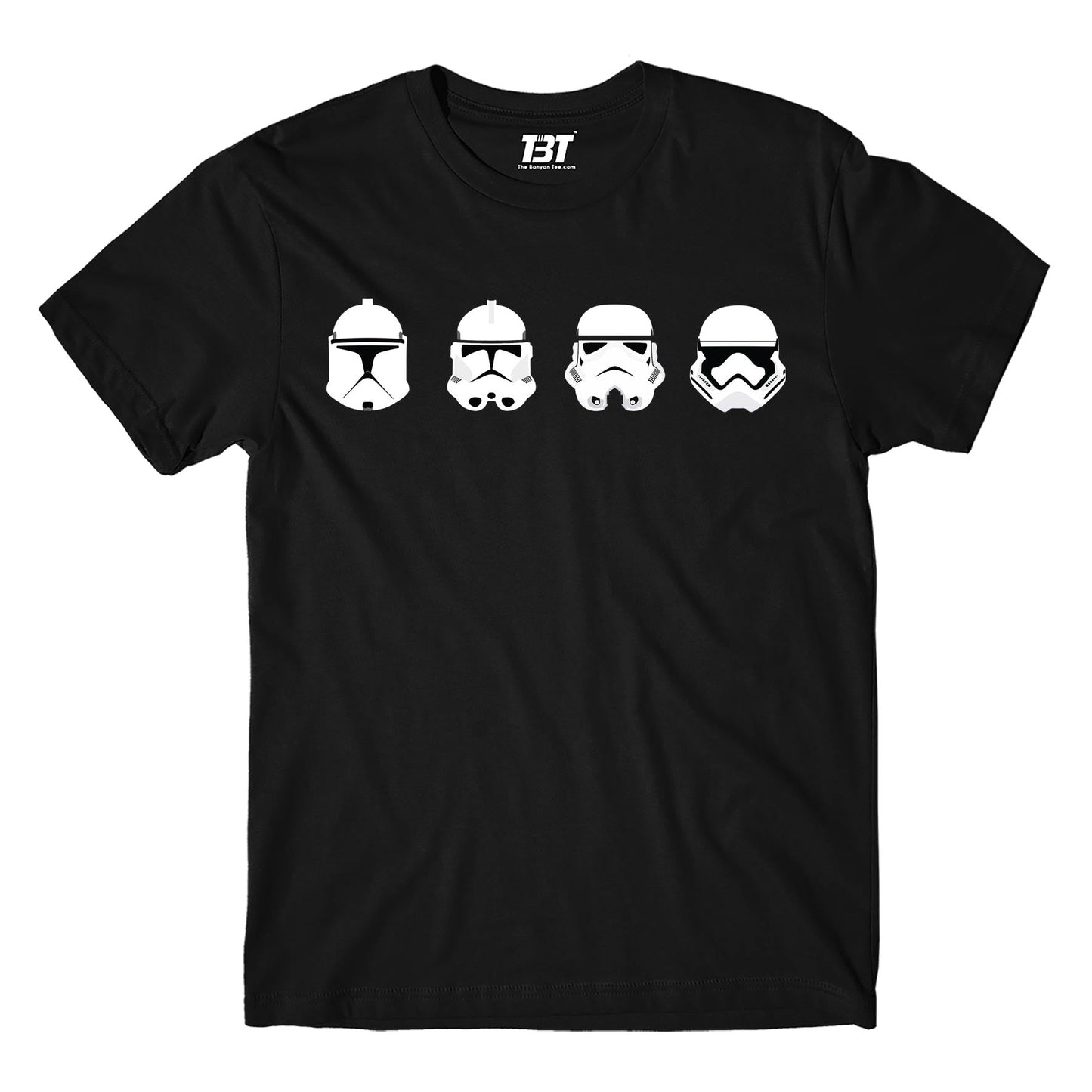 star wars war helmet t-shirt tv & movies buy online india the banyan tee tbt men women girls boys unisex black