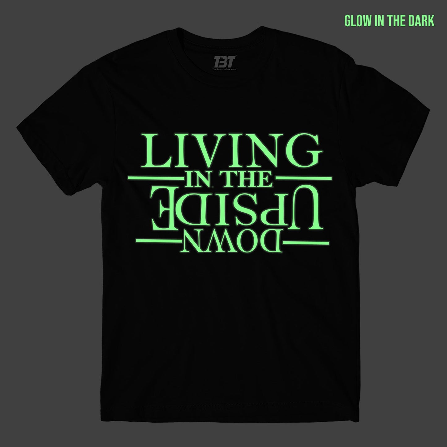 Glow In The Dark Stranger Things T-shirt by The Banyan Tee