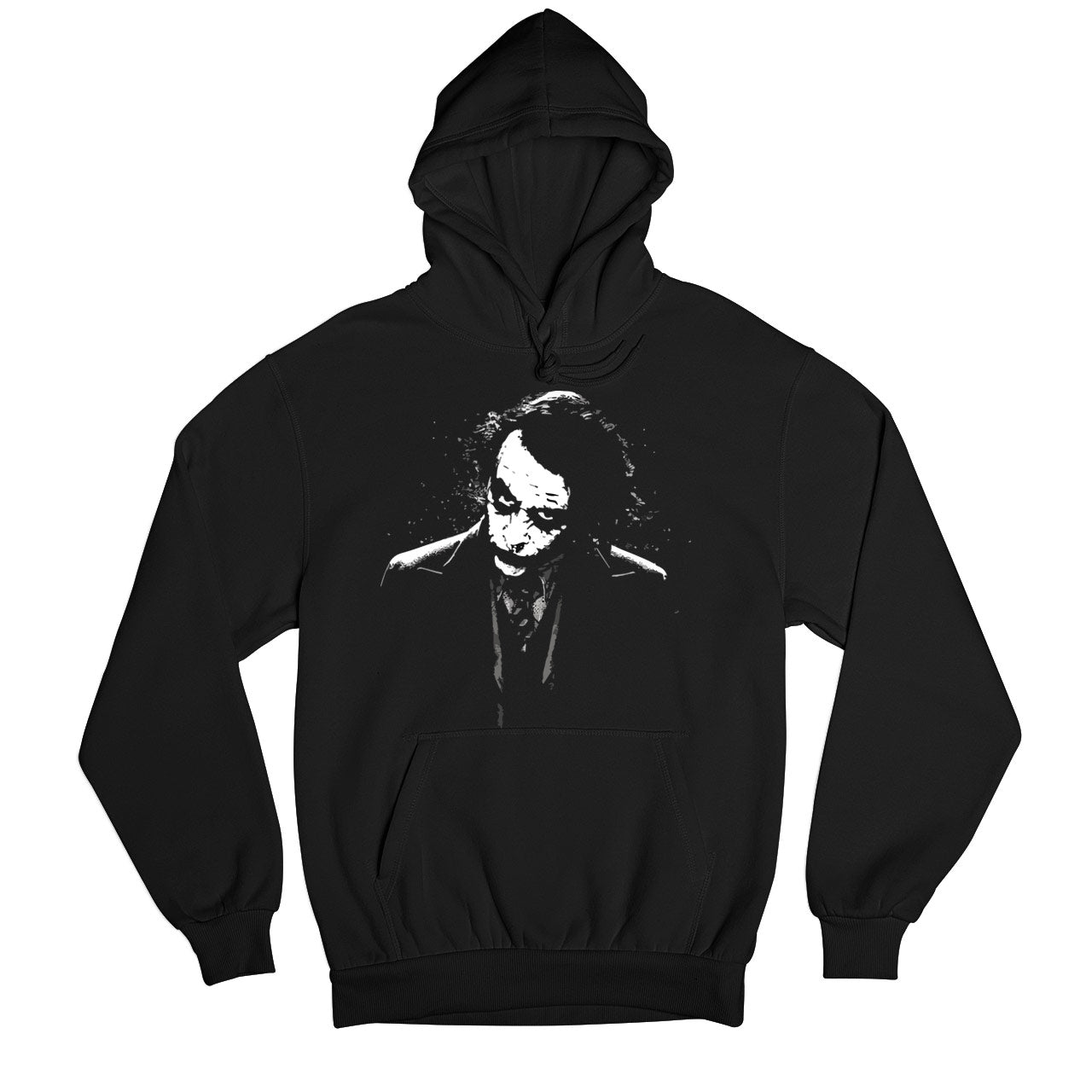 superheroes joker hoodie hooded sweatshirt winterwear tv & movies buy online india the banyan tee tbt men women girls boys unisex black
