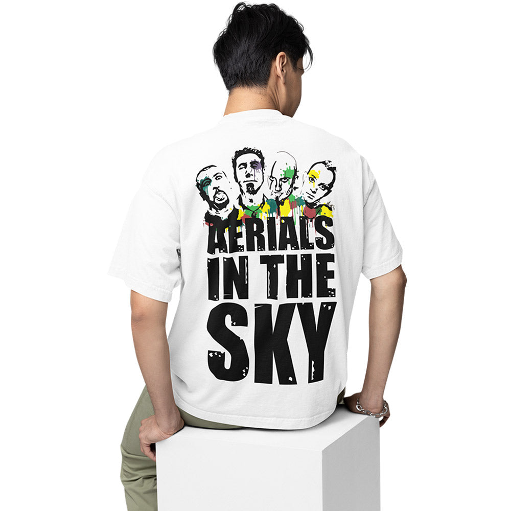 Buy System Of A Down Oversized T shirt Aerials In The Sky – The