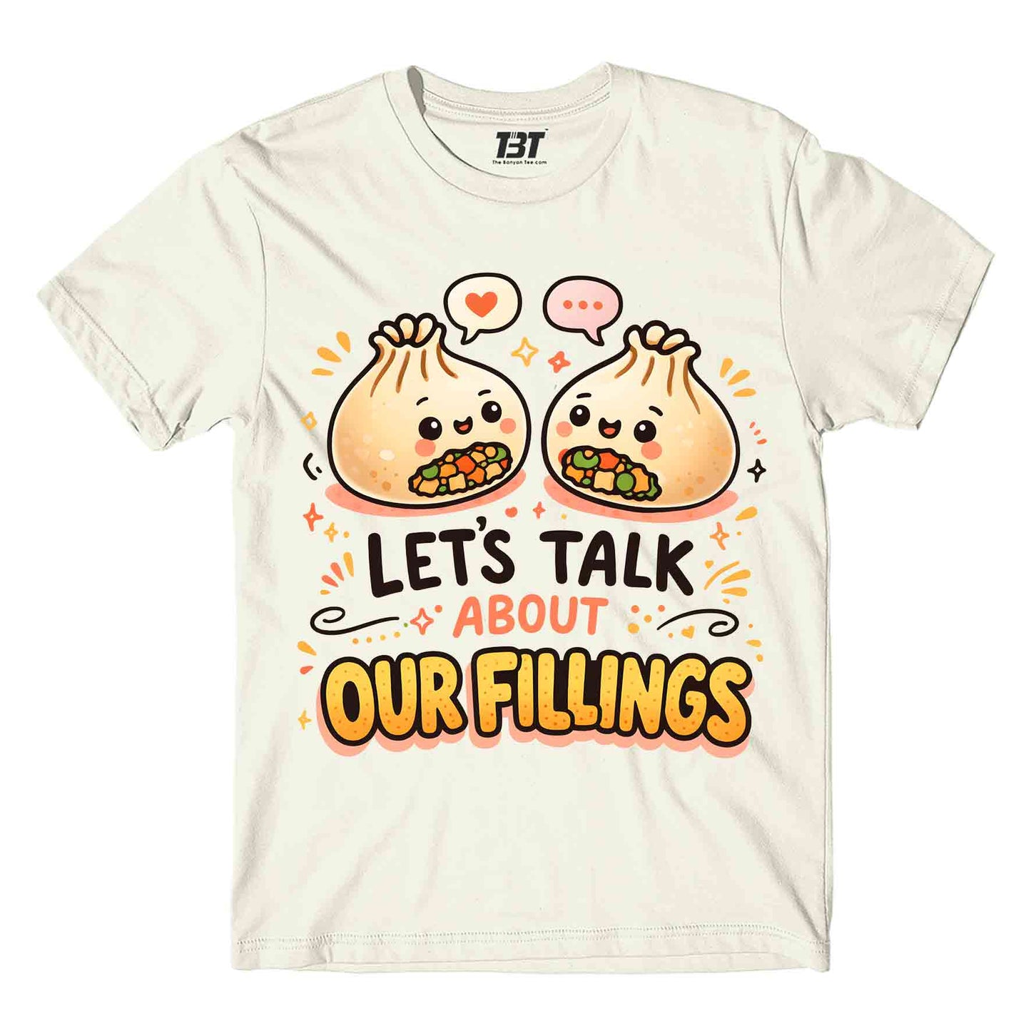 printed graphic our fillings t-shirt printed graphic stylish buy online india the banyan tee tbt men women girls boys unisex off white