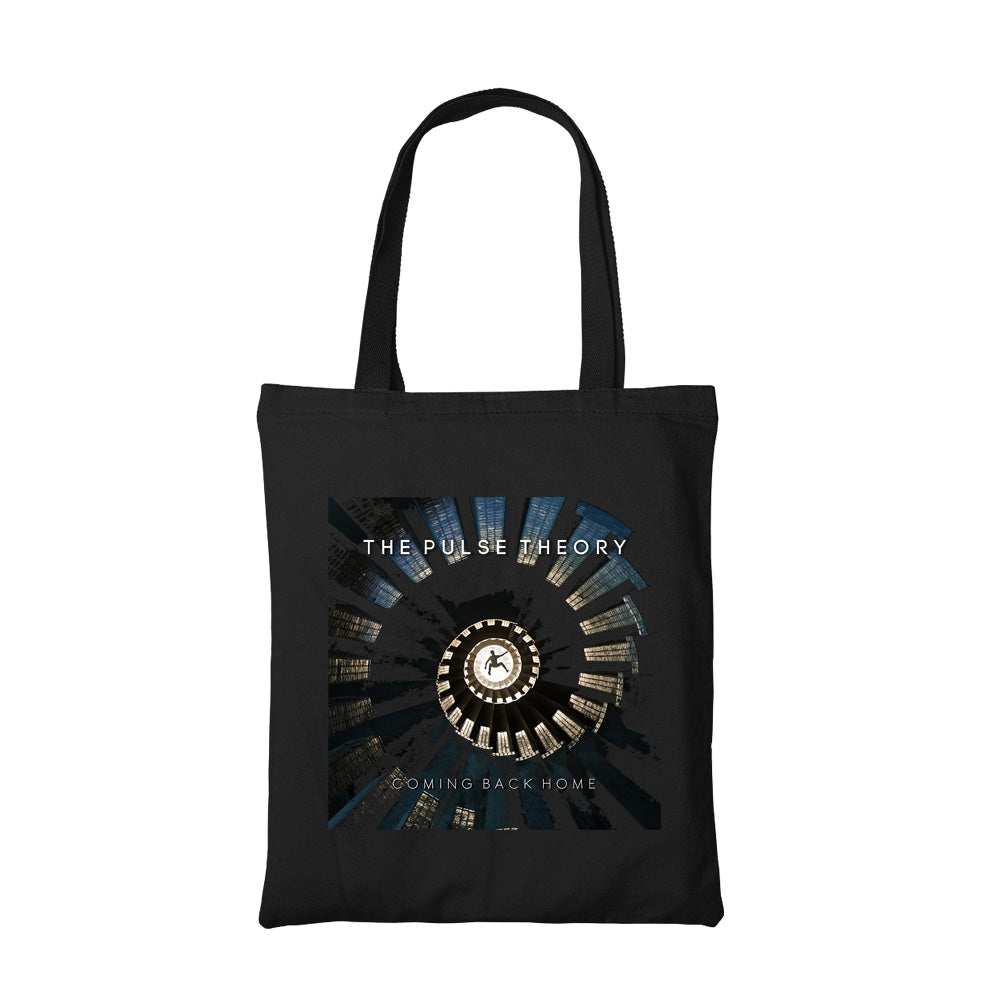 the pulse theory coming back home tote bag cotton printed music band buy online india the banyan tee tbt men women girls boys unisex