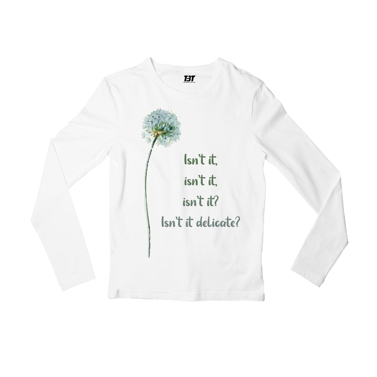 taylor swift delicate full sleeves long sleeves music band buy online india the banyan tee tbt men women girls boys unisex black