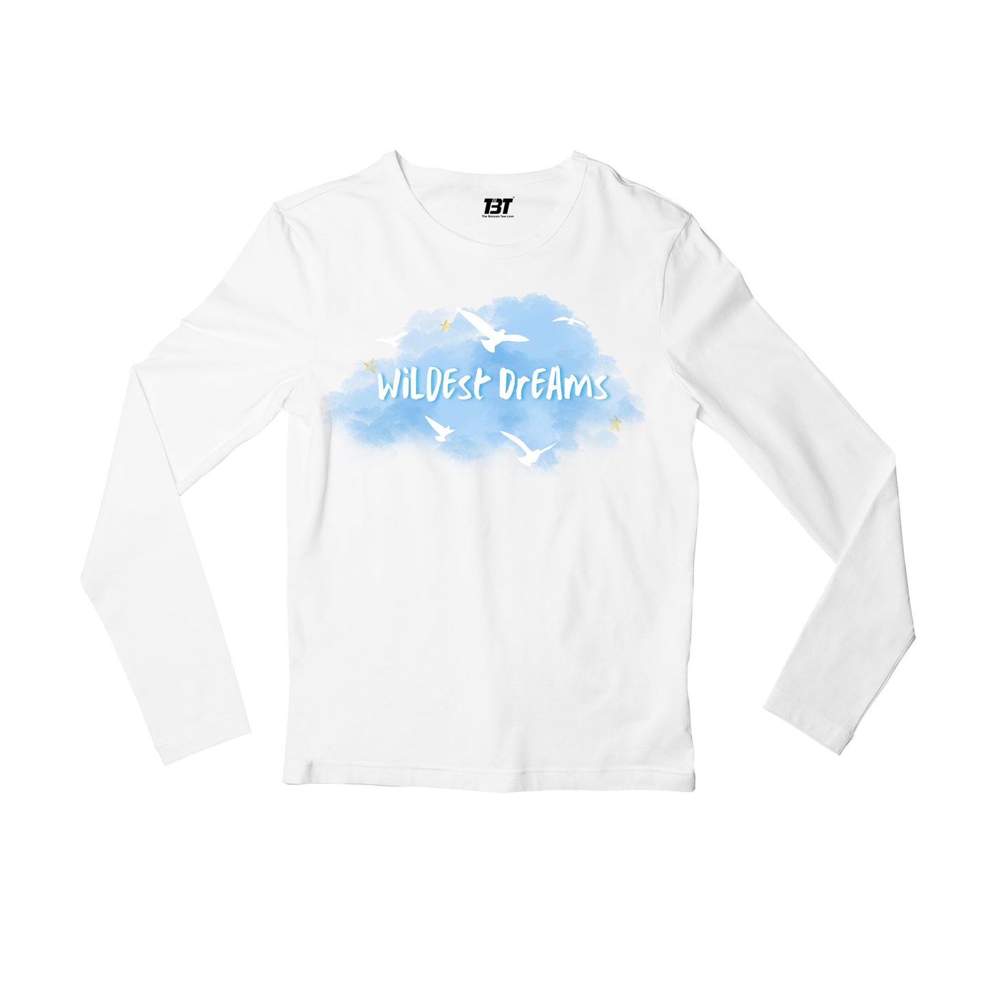 taylor swift wildest dreams full sleeves long sleeves music band buy online india the banyan tee tbt men women girls boys unisex black he said let's get out of this town