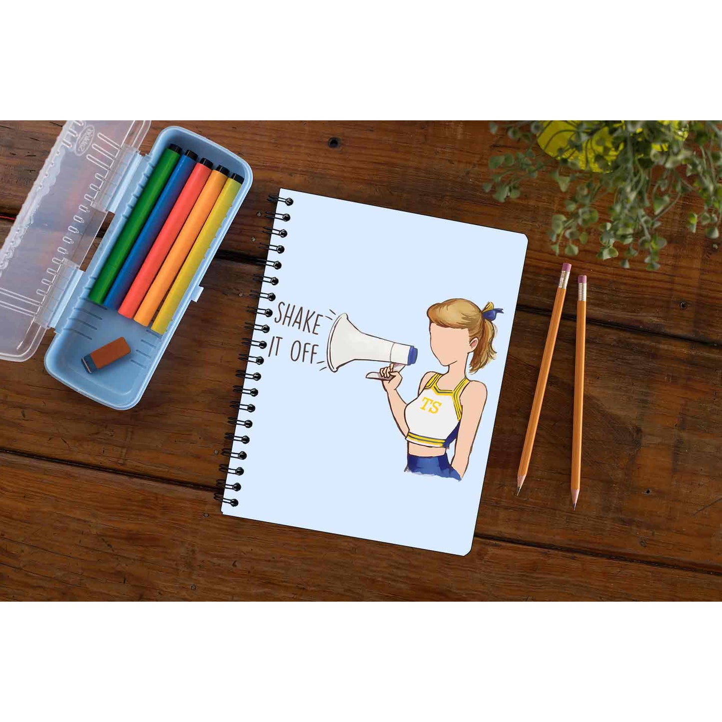 taylor swift shake it off notebook notepad diary buy online india the banyan tee tbt unruled