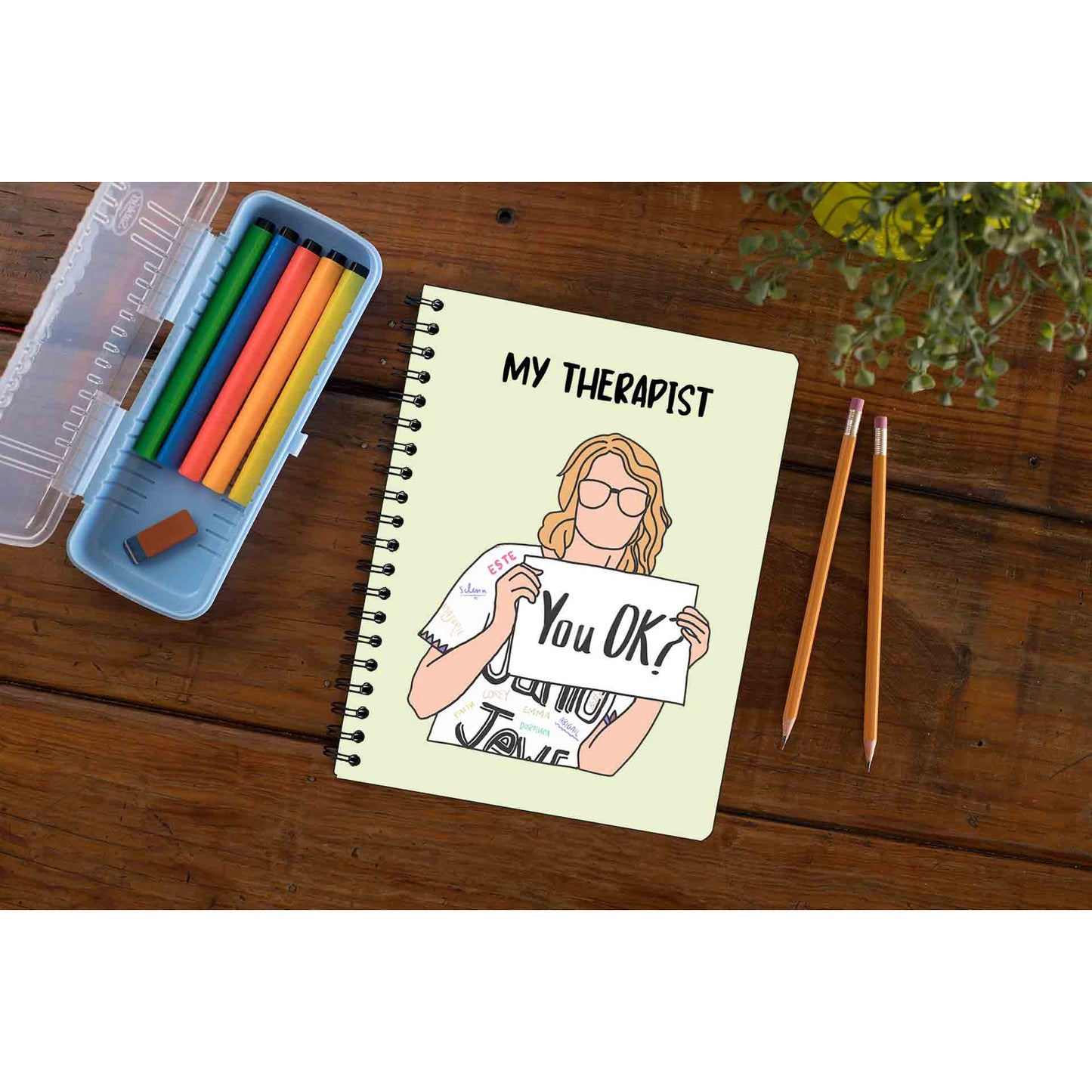 taylor swift my therapist notebook notepad diary buy online india the banyan tee tbt unruled