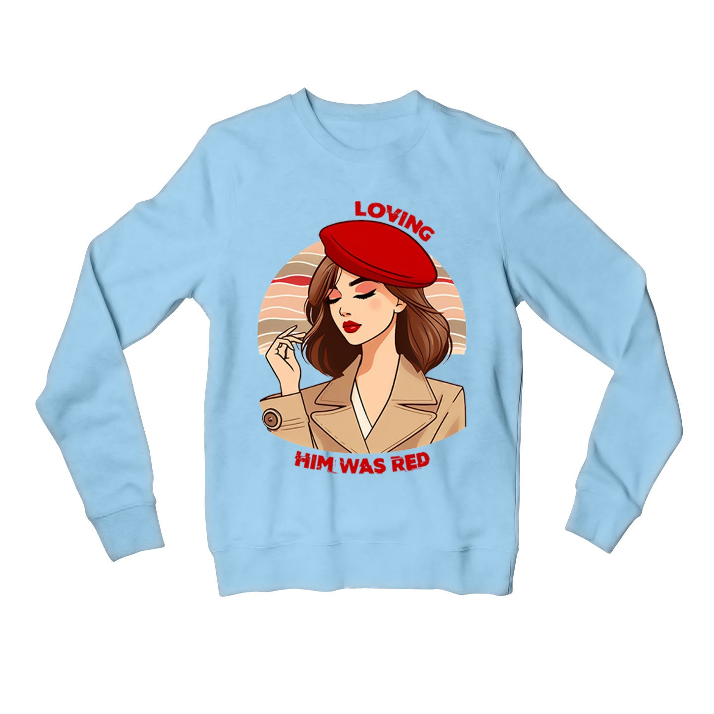 TAYLOR SWIFT LOVING HIM WAS RED hotsell HOODIE