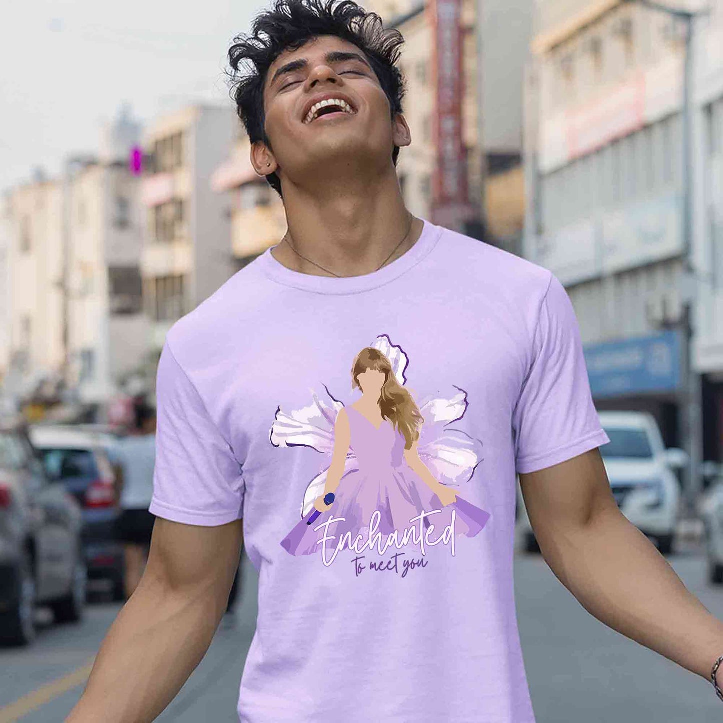 taylor swift enchanted t-shirt music band buy online india the banyan tee tbt men women girls boys unisex lavender