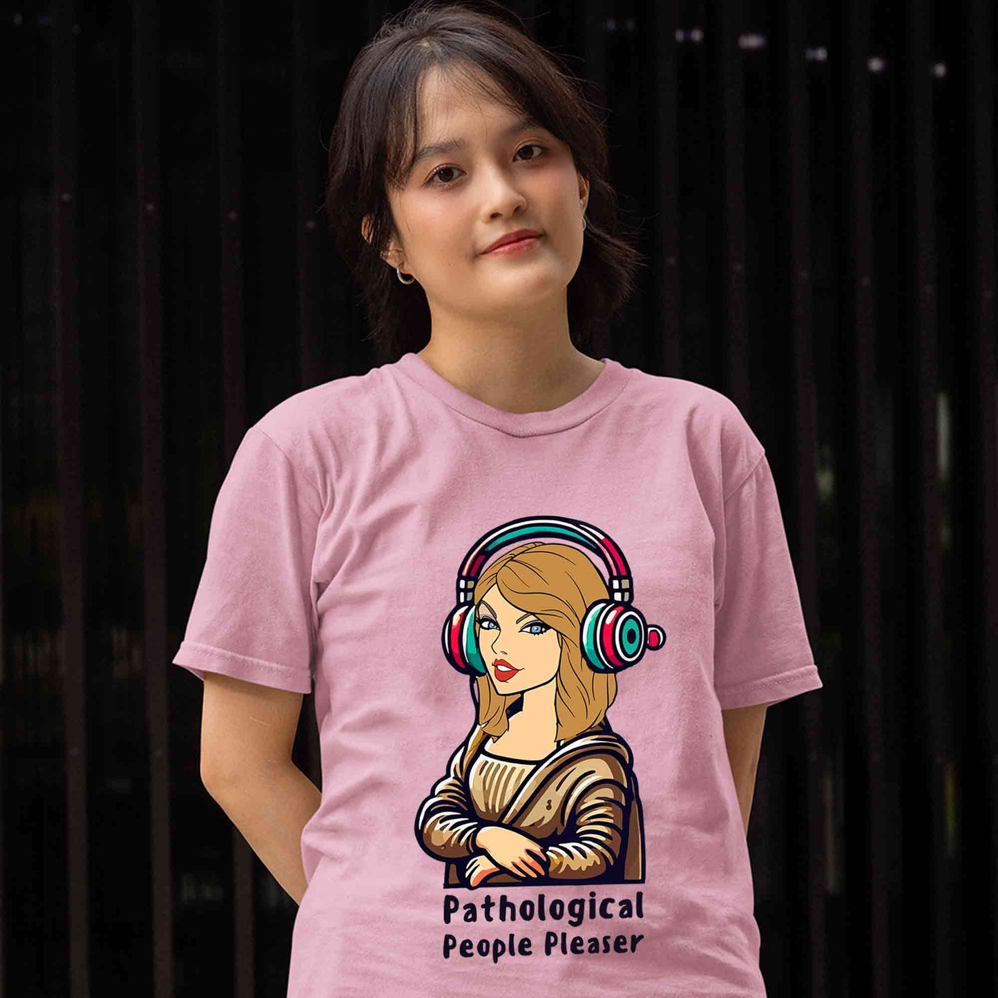 taylor swift pathological people pleaser t-shirt music band buy online india the banyan tee tbt men women girls boys unisex baby pink
