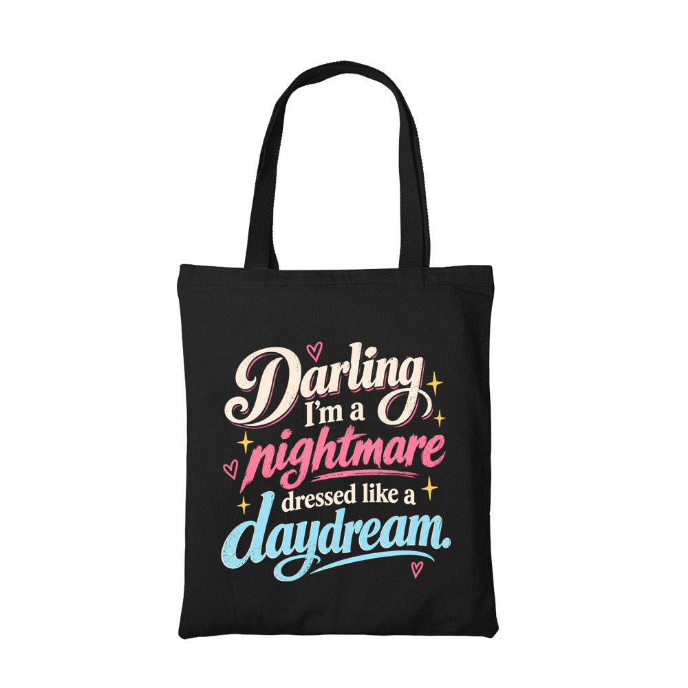 taylor swift dressed like a daydream tote bag cotton printed music band buy online india the banyan tee tbt men women girls boys unisex