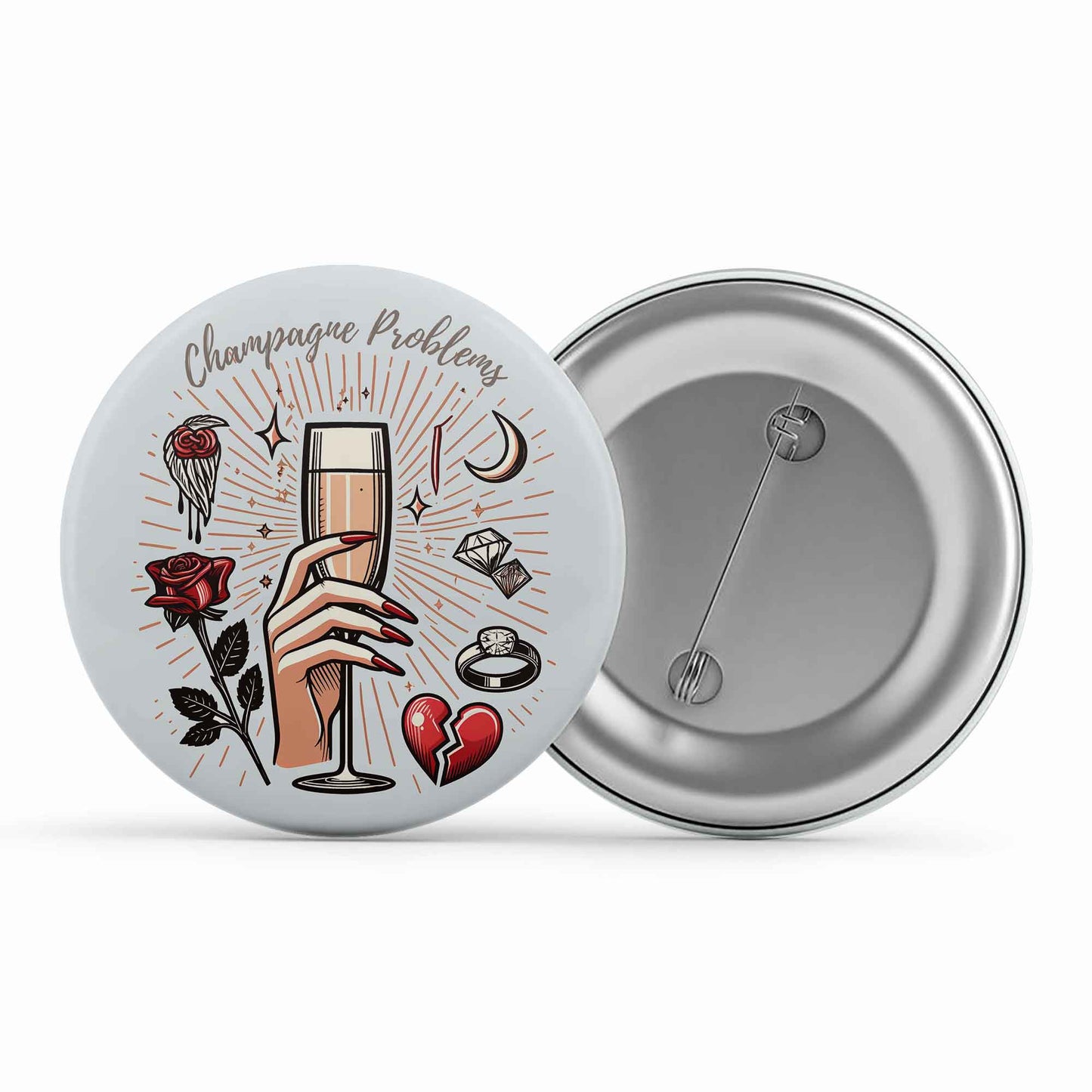taylor swift champagne problems badge pin button music band buy online india the banyan tee tbt men women girls boys unisex
