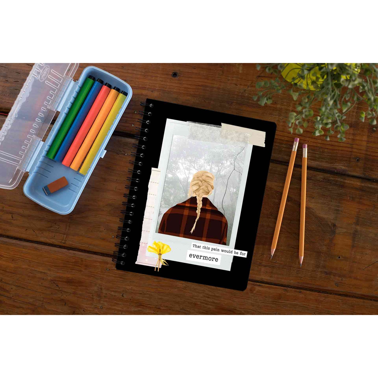 taylor swift evermore notebook notepad diary buy online india the banyan tee tbt unruled