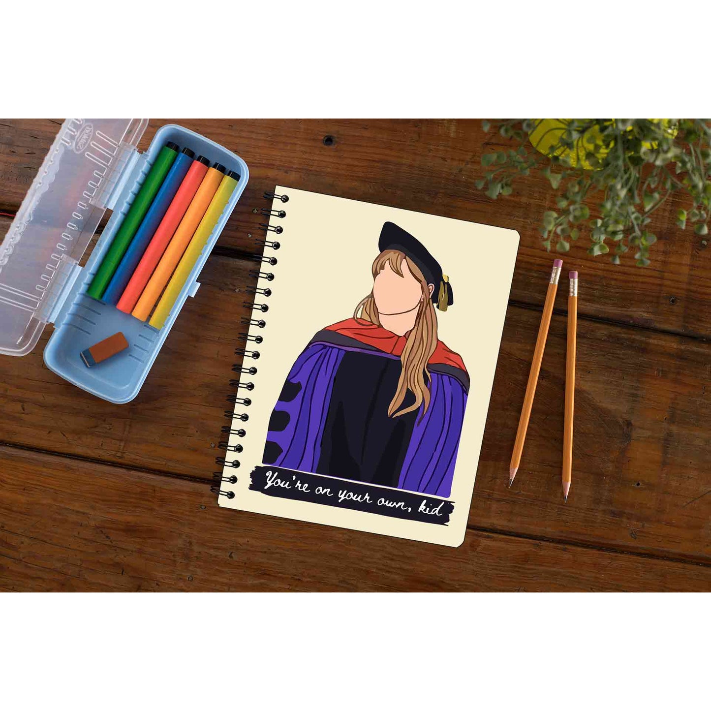 taylor swift you're on your own kid notebook notepad diary buy online india the banyan tee tbt unruled