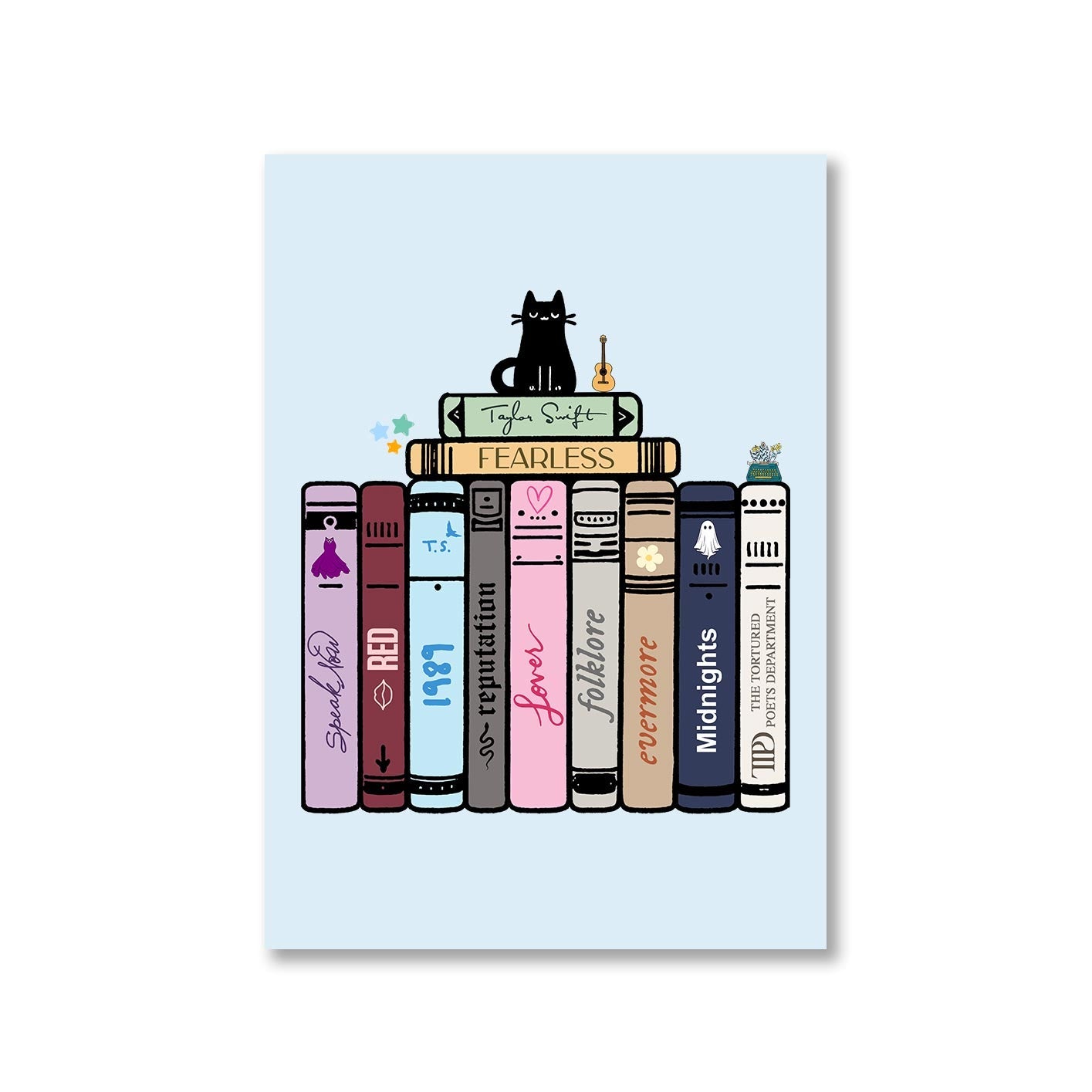 taylor swift tay's songbooks poster wall art buy online india the banyan tee tbt a4